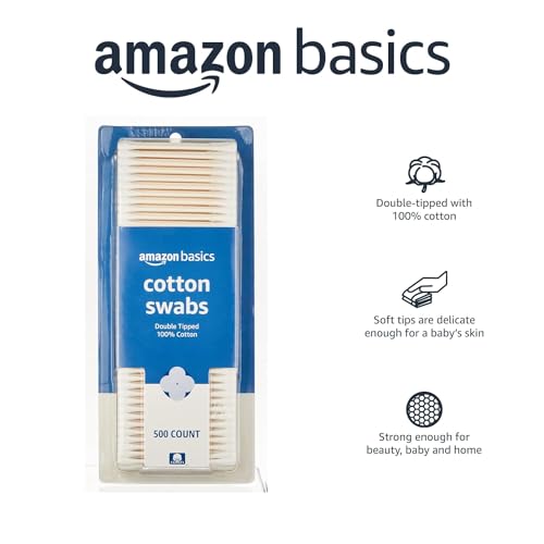 Cotton Swabs, 500 Count