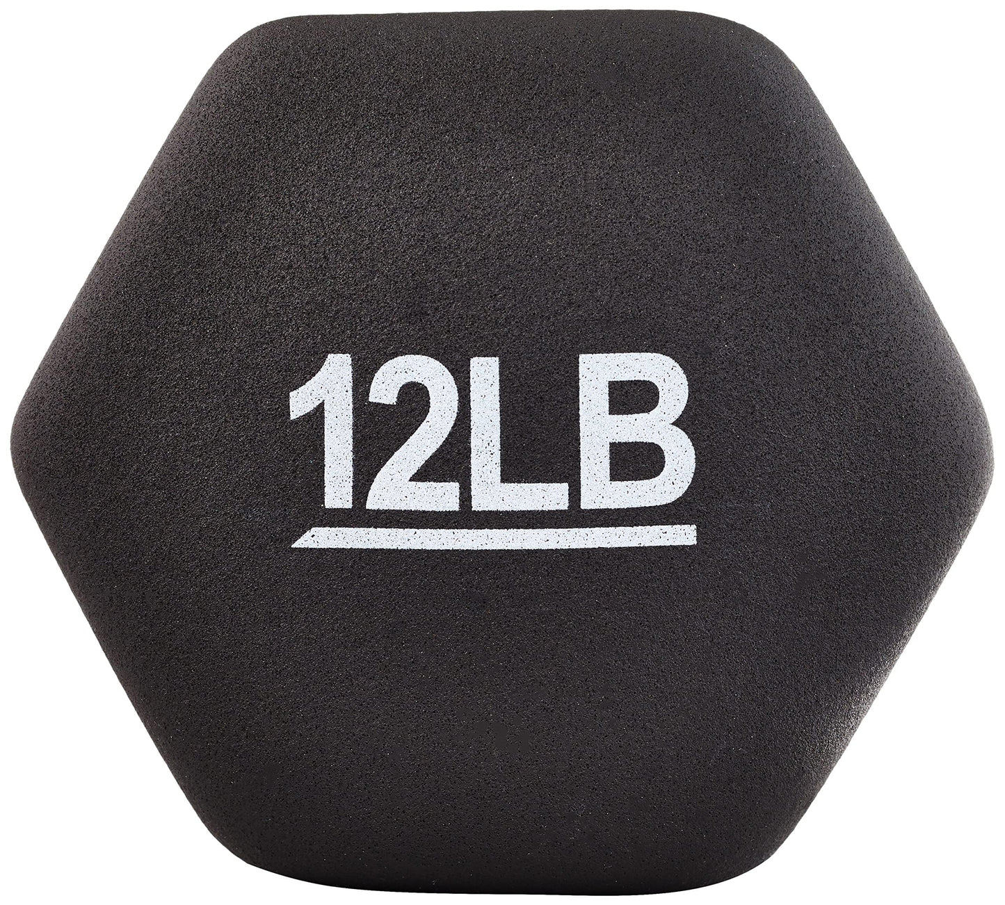 Hand Weight, 24 Pounds, 12 pound (Set of 2), Black