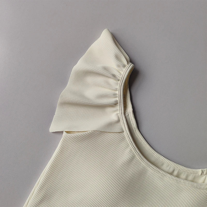 Small  Flying Sleeve Yoga Short Sleeve Quick-drying Breathable Short Fitness Clothing with Chest Pads Outside Wearing Pilates Top