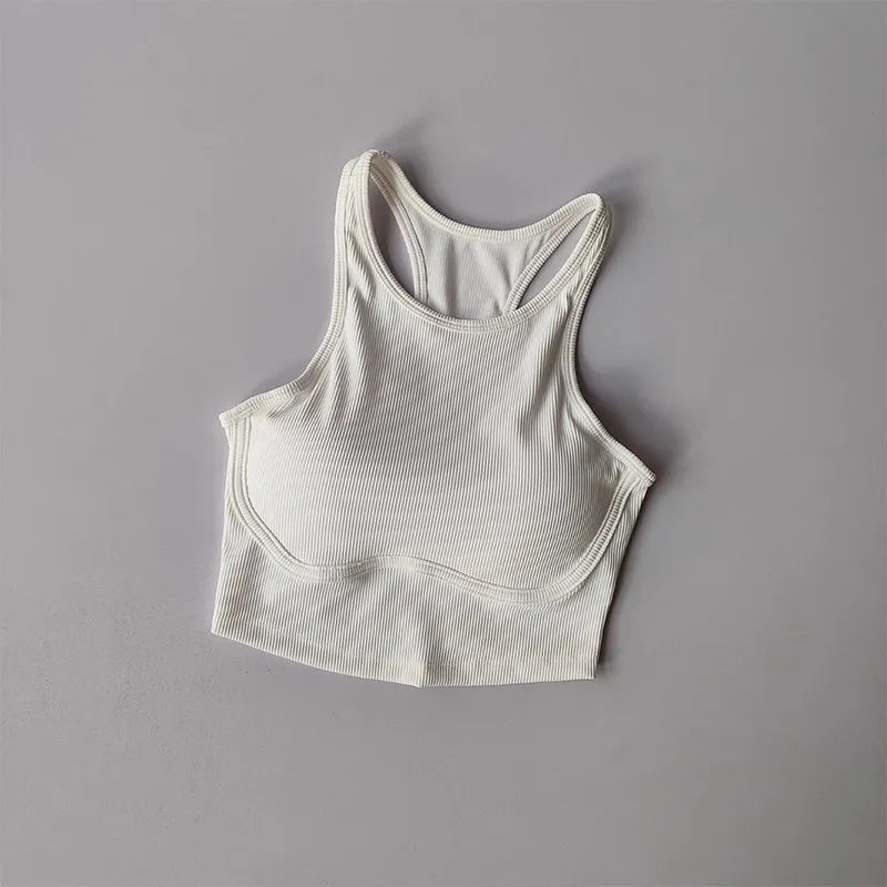 Beautiful Back Sports Bra Professional Shockproof Fitness High impact Women's Running Vest Yoga Tank Top Workout Underwear