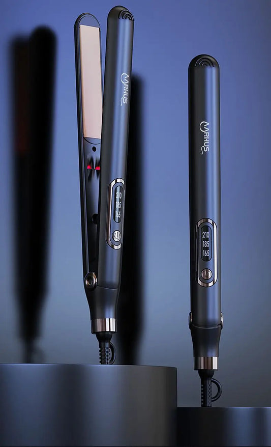 10 Seconds Fast Heating Hair Straightener Curler 2 in 1 For Xiaomi Professional Hairdressing Tools Hot Comb Hair Iron Brush