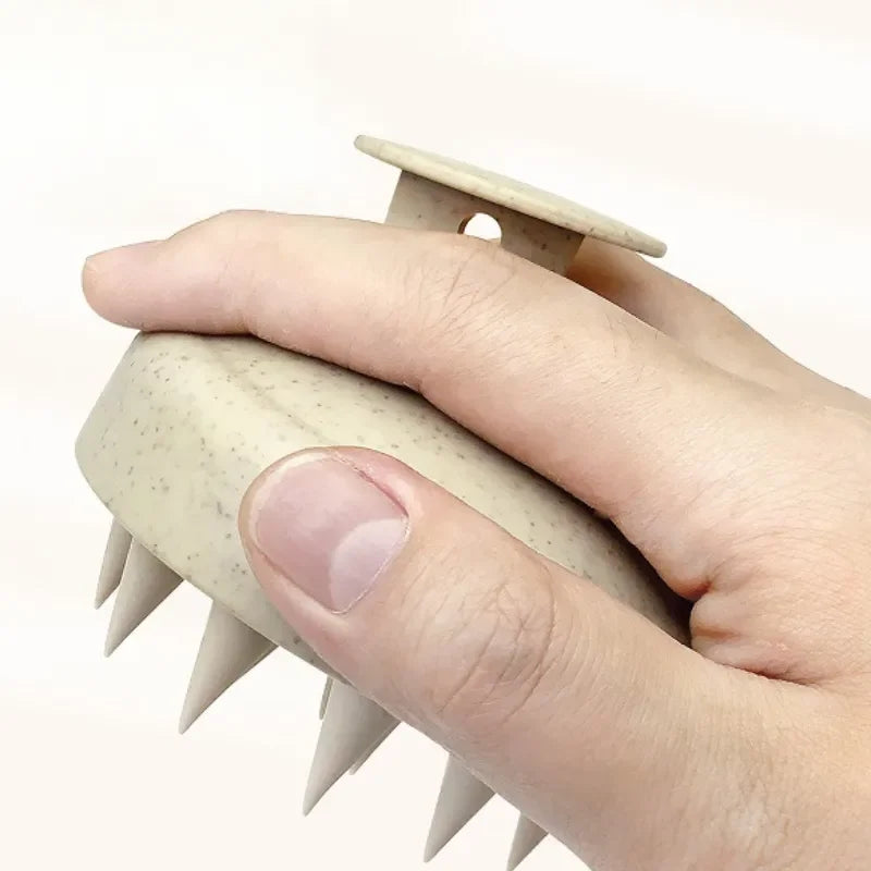 cepillo para el shampoo de  silicona