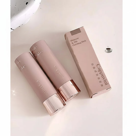 Cappuvini-palo de contorno tridimensional sedoso, hidratante, mate Natural, de un solo Color, adecuado para sombra de nariz, contorno de maquillaje