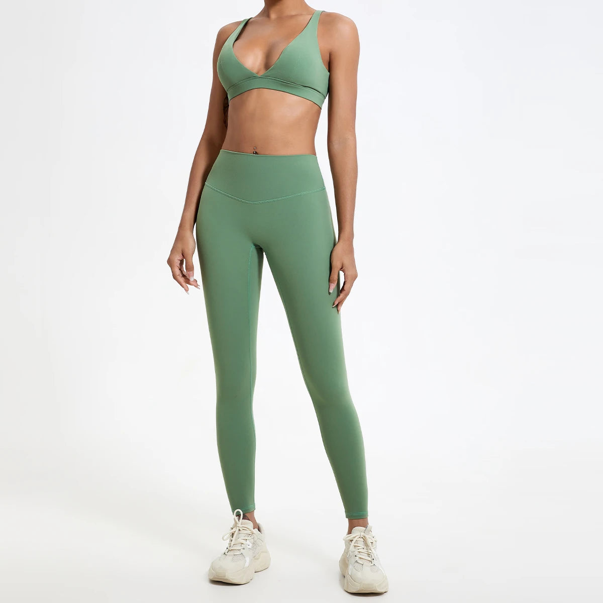 yoga leggings, cintura alta de telas súper suaves, pantalones de Yoga para gimnasio de secado rápido, mallas de entrenamiento para correr, mallas deportivas de realce para mujer