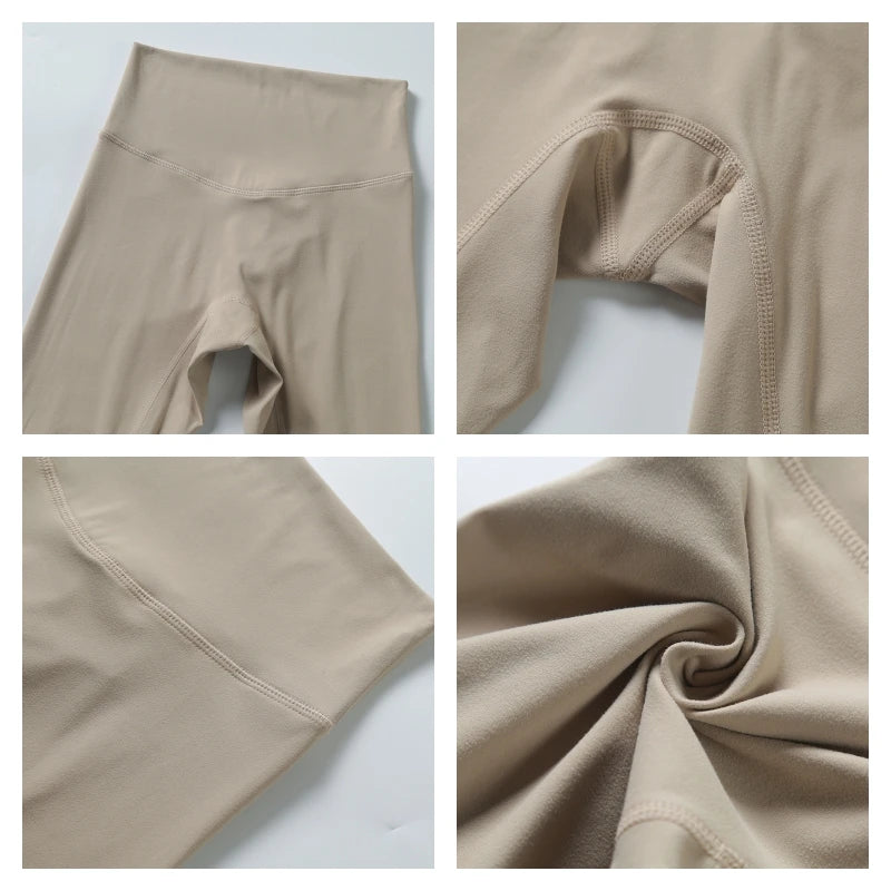 yoga leggings, cintura alta de telas súper suaves, pantalones de Yoga para gimnasio de secado rápido, mallas de entrenamiento para correr, mallas deportivas de realce para mujer