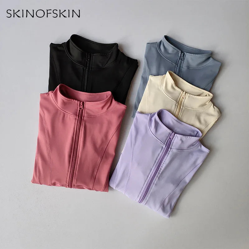 New Yoga Coat Women's Professional Speed Drying Sports Running and Cycling Coat T-Shirt Clothing Long Sleeve Fitness Top Suit