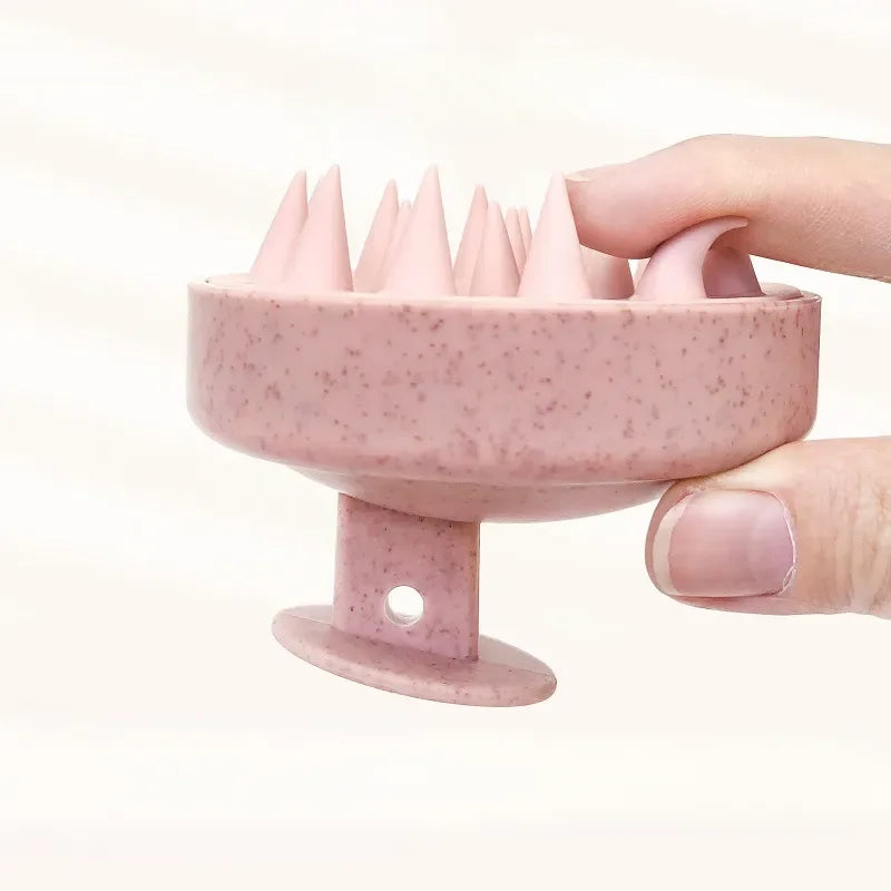 cepillo para el shampoo de  silicona