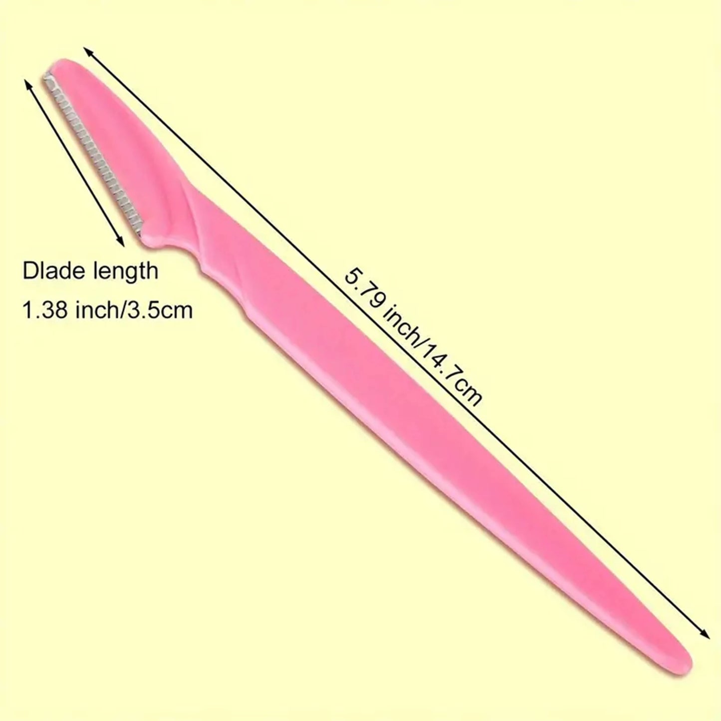 5/10/30/40pcsbrow Razor y afeitadora facial para mujeres y hombres, recortador de pelo y afeitadora de cejas con cubierta protectora, seguro