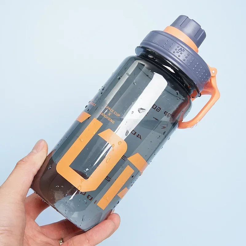 Water Bottle Gym Fitness Drinking Bottle Outdoor Camping Climbing Hiking Sports Shaker Cup Fashion Kettle