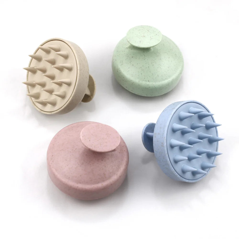 cepillo para el shampoo de  silicona