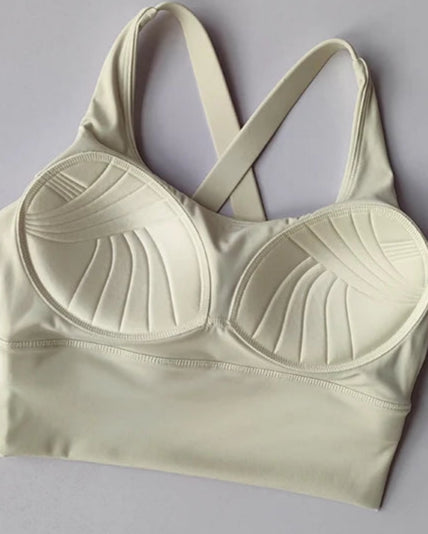 All-in-one Sports Bra Collection Breast High-intensity Professional Shock-proof Huddle Running Bra Yoga Fitness Bra Summer Cloth