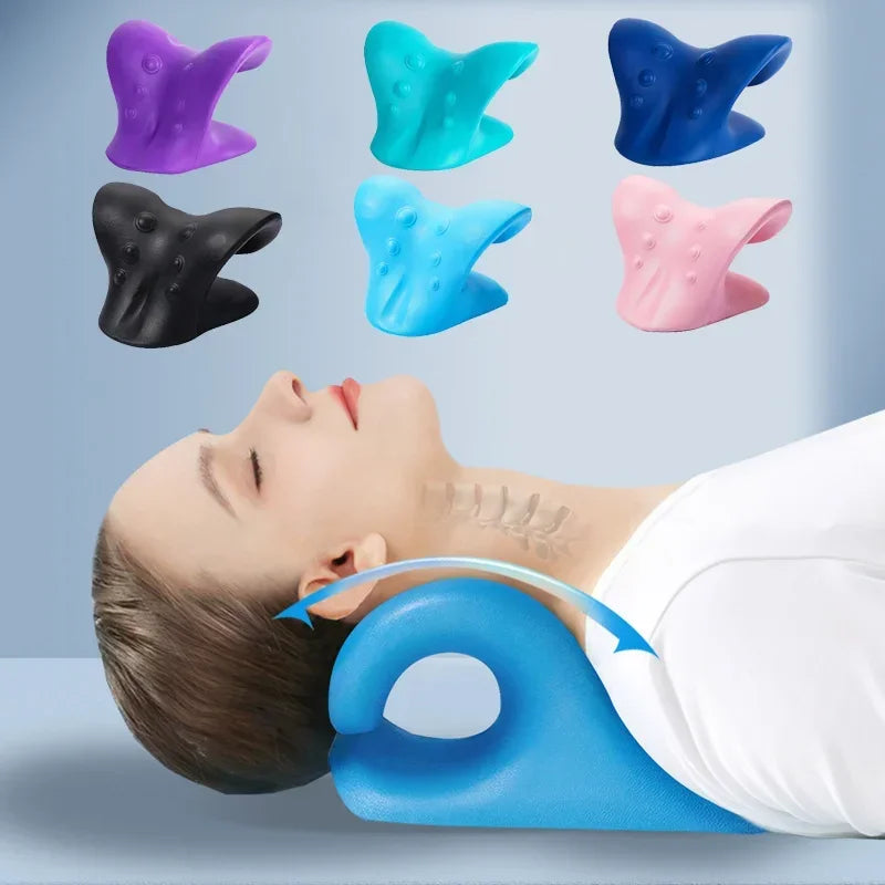 Cervical Spine Massage Pillow U Shaped Pillow Gravity Shiatsu Cervical Massage Pillow Neck and Shoulder Repair Neck Relaxation
