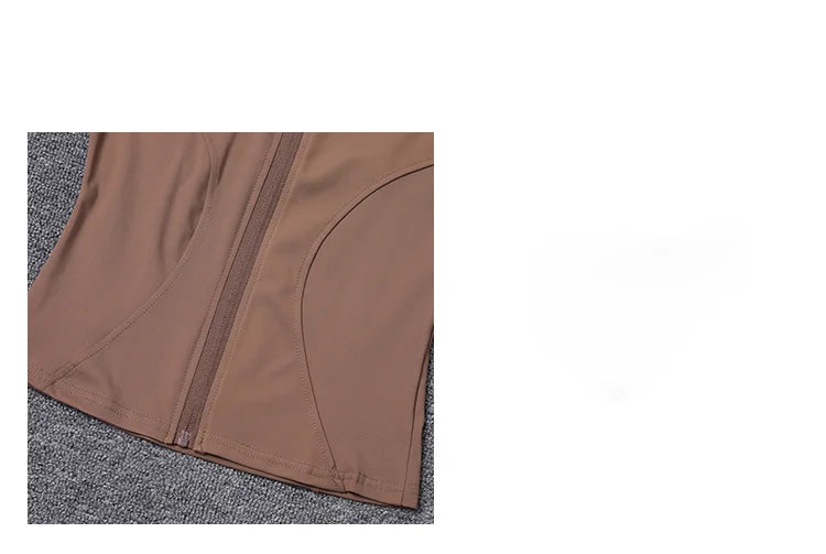 Chaqueta deportiva para mujer, camisa de manga larga, abrigo de entrenamiento, ropa de entrenamiento de gimnasia, ropa deportiva de Yoga