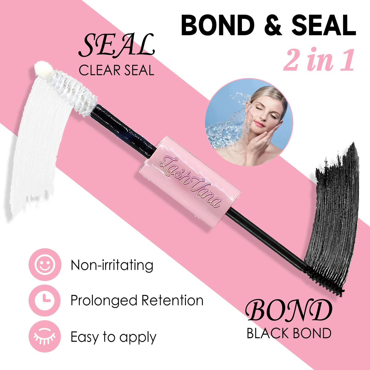 Kit de extensión de pestañas DIY, 200 piezas, racimo, unión y sello, herramientas de maquillaje para pegar, accesorios de pegamento