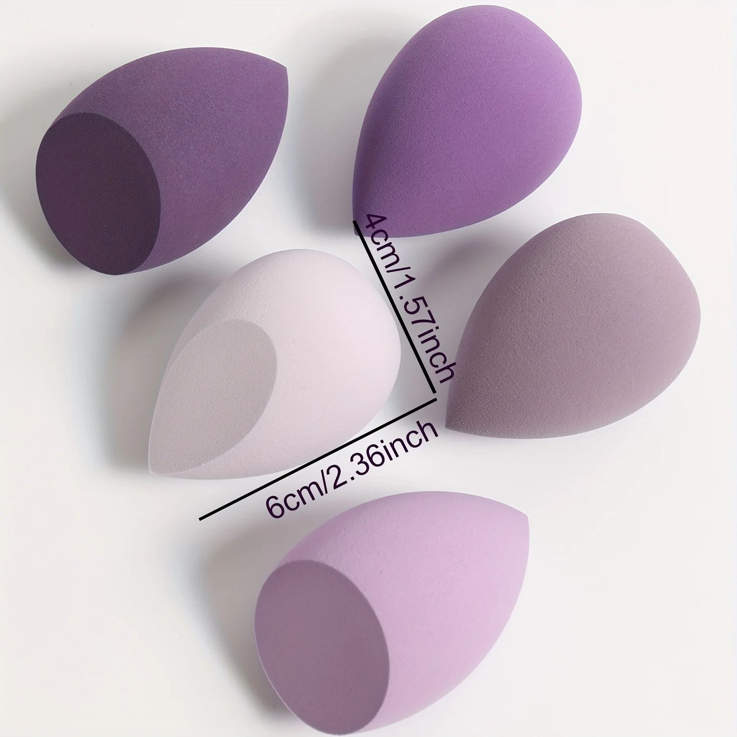 makeup sponge set, suitable for liquid BB cream powder application, makeup egg dry wet dual-use powder puff