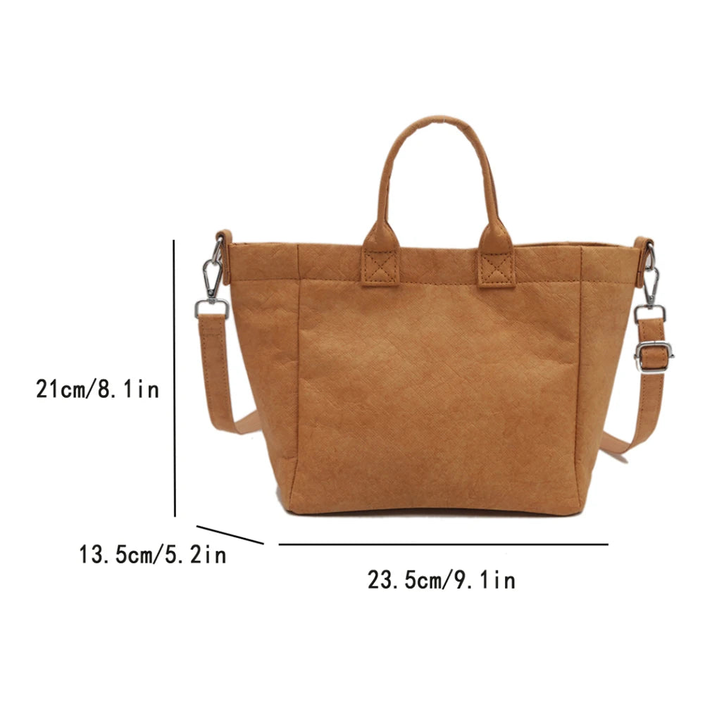 2025 New Large Handle Bag Fashion  Hot Sale Waterproof Handbag Classic Solid Tote Bags