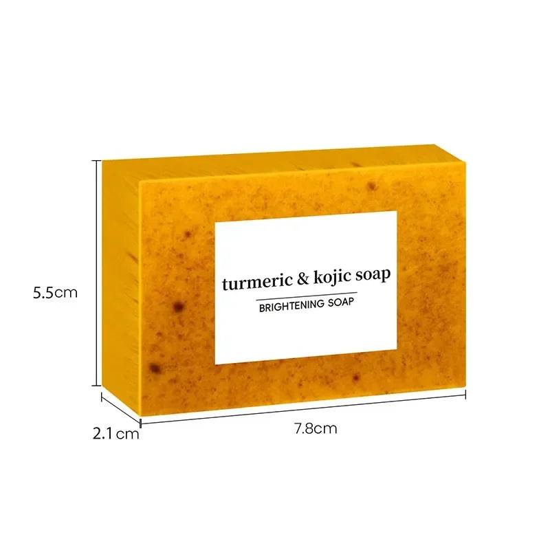 Turmeric Soaps Glow-skin Brightening  Exfoliates Skin Soap Multi-purpose Facial Care Supplies For Acne Body Skin Care