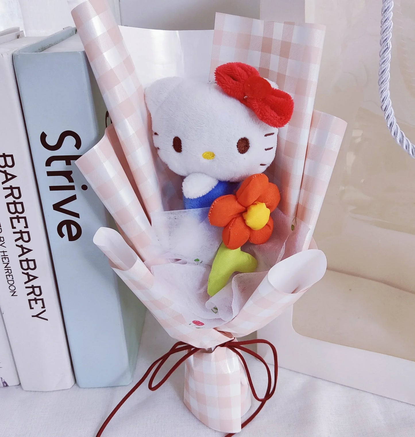 valentine gift kitty Cat Plush Doll Toy Stuffed Animals Creative for Graduation Birthday Gifts