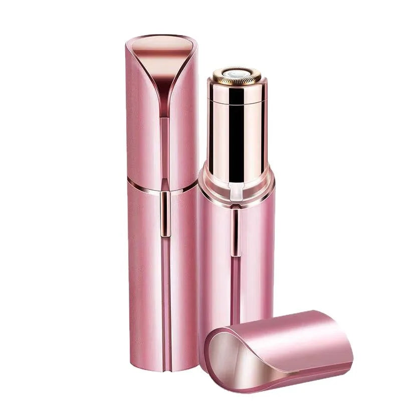 Depiladora eléctrica en forma de lápiz labial, moldeador de cejas, dispositivo de depilación para mujer, Mini instrumento de depilación Facial, vello Facial
