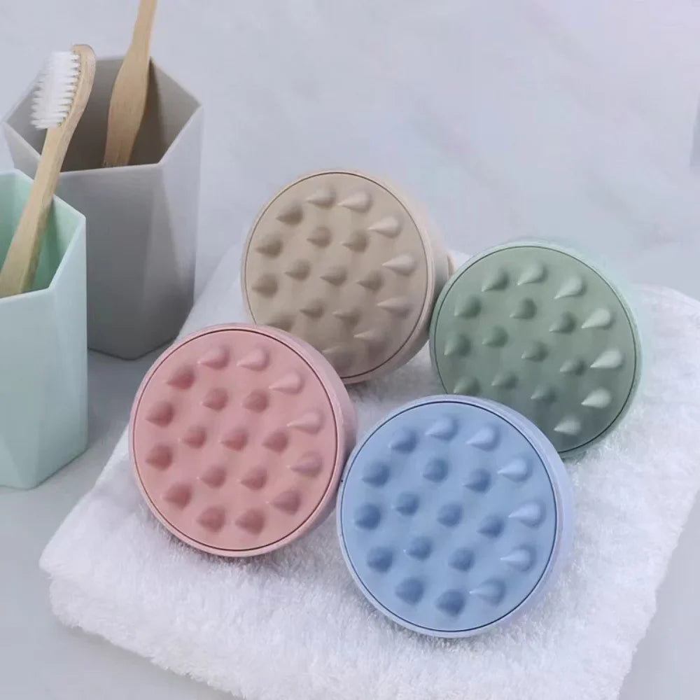 cepillo para el shampoo de  silicona