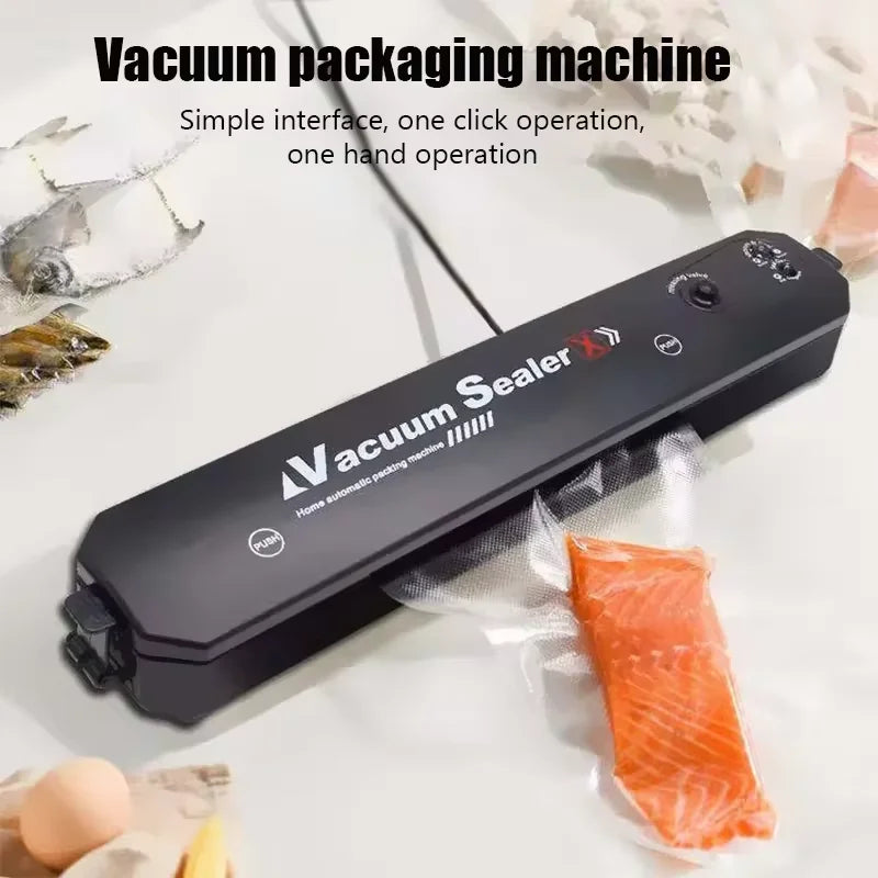 Automatic packaging machine food vacuum sealing machine portable household vacuum food sealing kitchen helper 220V