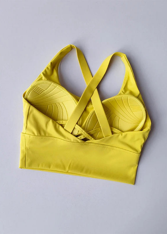 All-in-one Sports Bra Collection Breast High-intensity Professional Shock-proof Huddle Running Bra Yoga Fitness Bra Summer Cloth