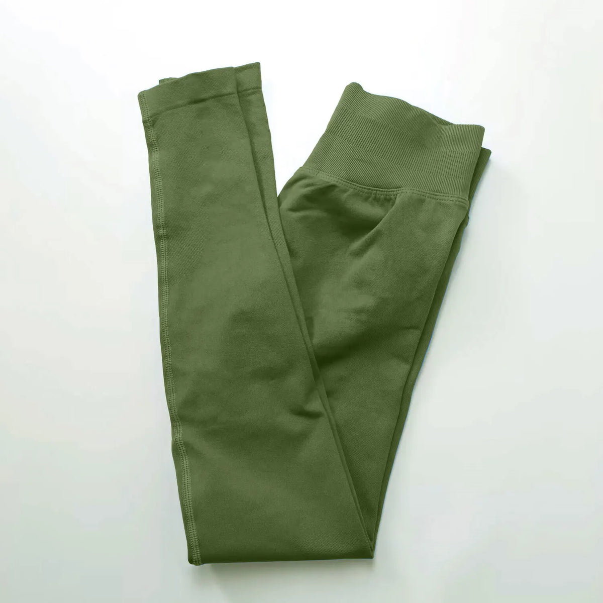 NCLAGEN-mallas de impacto para mujer, pantalones deportivos de Yoga sin costuras, banda baja acanalada, ropa de gimnasio, ropa de entrenamiento para Fitness, medias para el trasero