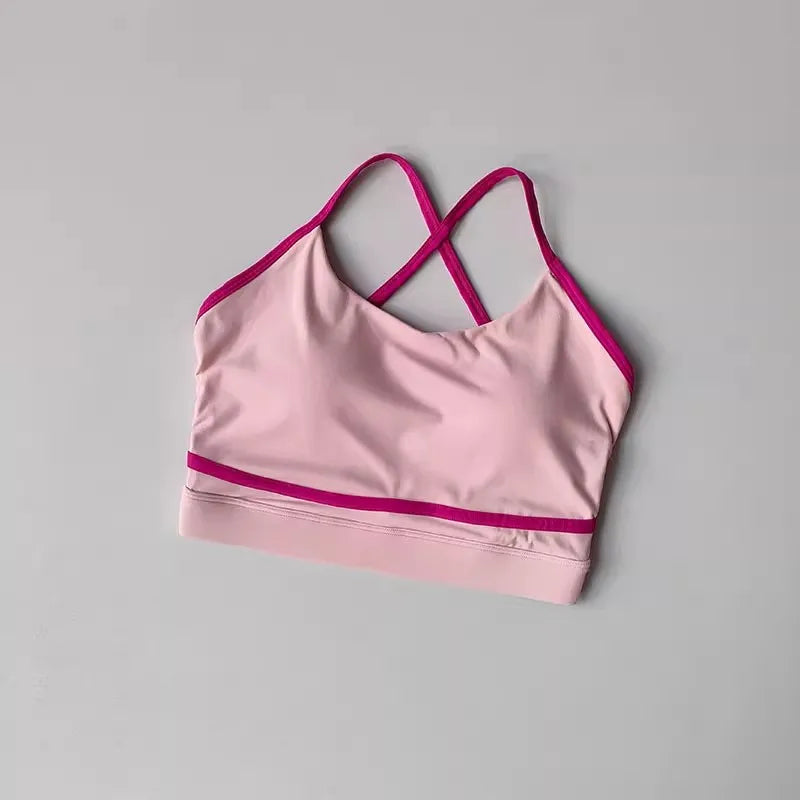 Conjunto de Yoga para mujer, conjunto de entrenamiento, mallas de Yoga de cintura alta de 2 piezas, Sujetador deportivo, traje de gimnasio, ropa deportiva, conjunto deportivo para Fitness