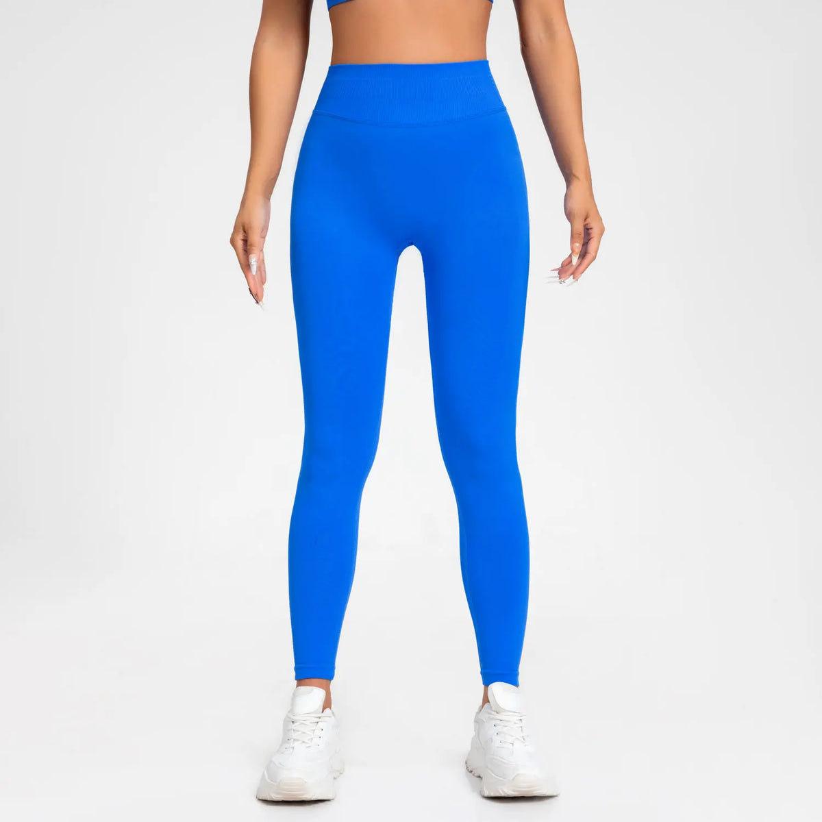 NCLAGEN-mallas de impacto para mujer, pantalones deportivos de Yoga sin costuras, banda baja acanalada, ropa de gimnasio, ropa de entrenamiento para Fitness, medias para el trasero