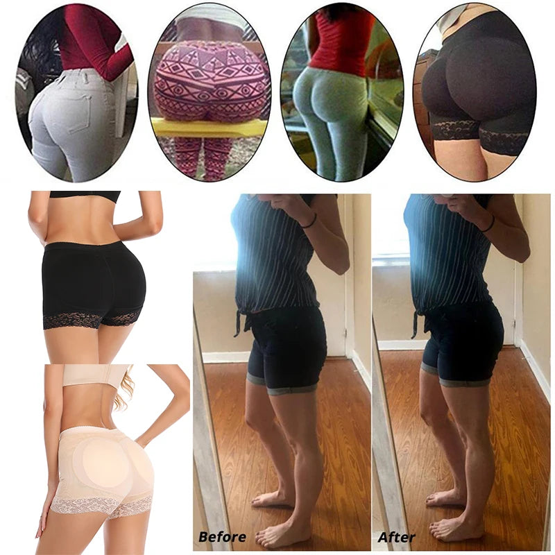 Seamless Smooth Boyshorts Panties Butt Lifte Slip Shorts for Under Dress Slimming Shapewear Shorts for Women Tummy Control Short