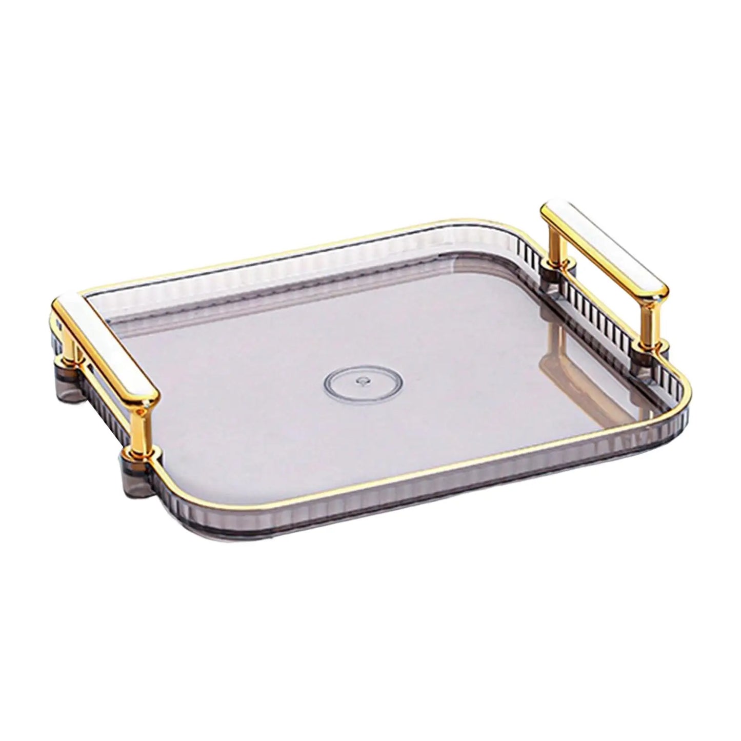 Elegant Modern Multipurpose Vanity Tray Non Slip Snacks