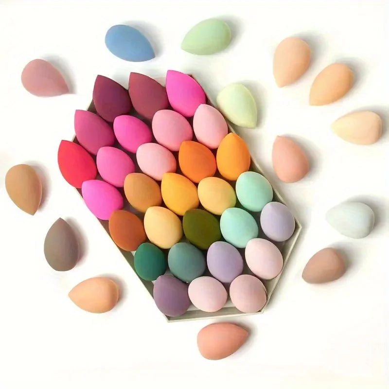 makeup sponge set, suitable for liquid BB cream powder application, makeup egg dry wet dual-use powder puff