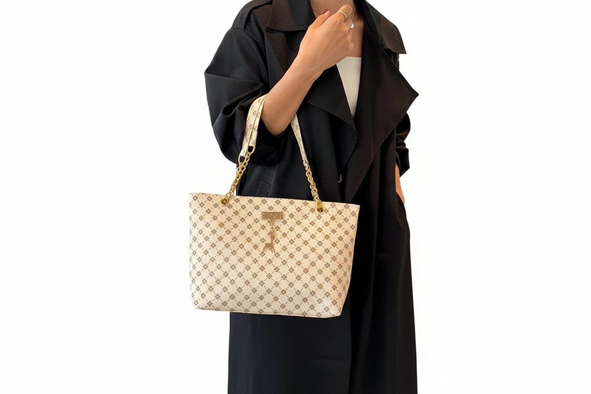 Nuevo bolso de presbicia con textura de cuero suave, bolso de mano de gran capacidad para mujer con accesorios colgantes, bolso de hombro