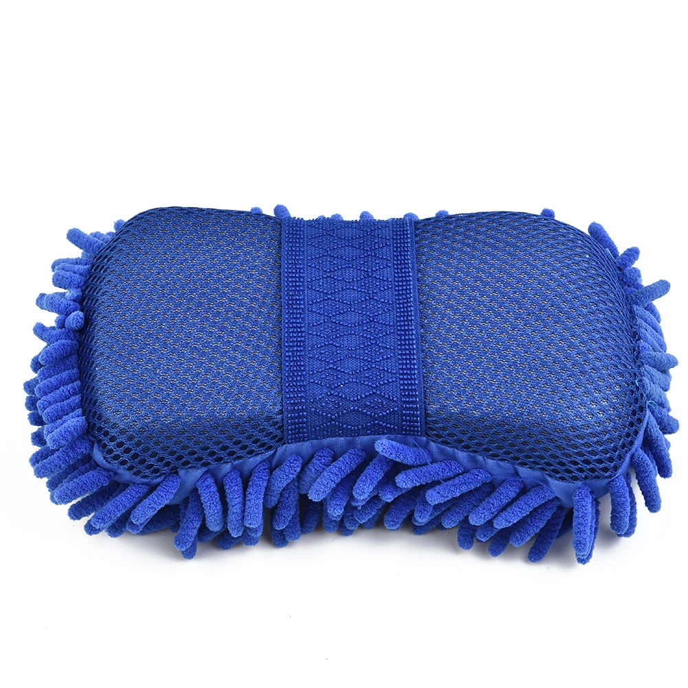 sponge Car Wash Care Washing Brush Pad Cleaning Tool Microfiber Polishing Dusting Scratch-free Washing Cars Floors