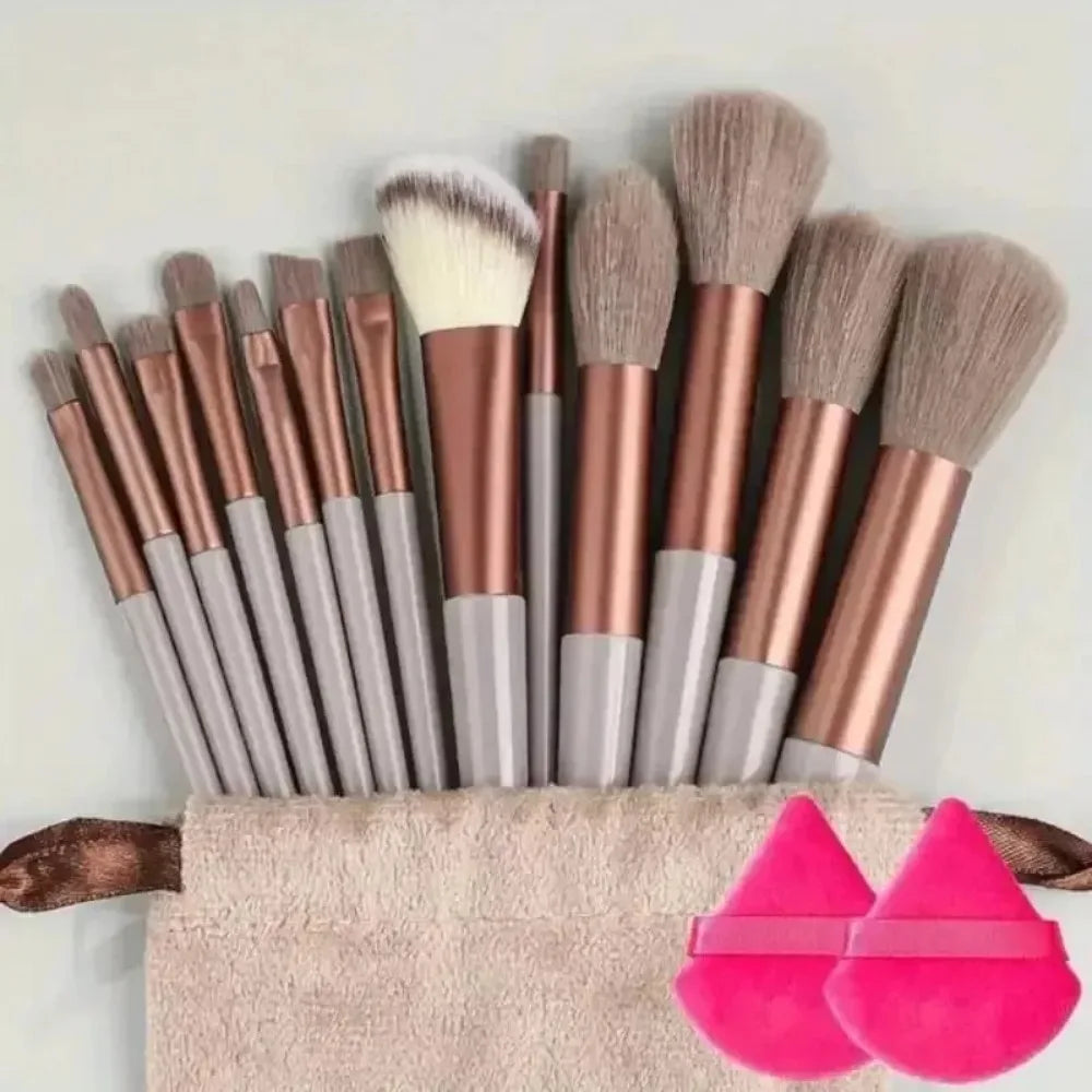 Juego de brochas de maquillaje, base cosmética profesional suave y esponjosa, sombra de ojos en polvo, mezcla Kabuki, brocha de maquillaje, herramienta de belleza