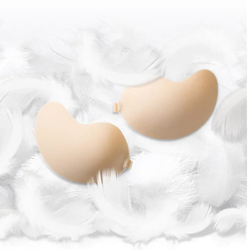 Lift Up Nude Bra Self Adhesive Bra Nude Invisible Cover Bra Pad Sexy Strapless Breast Petals