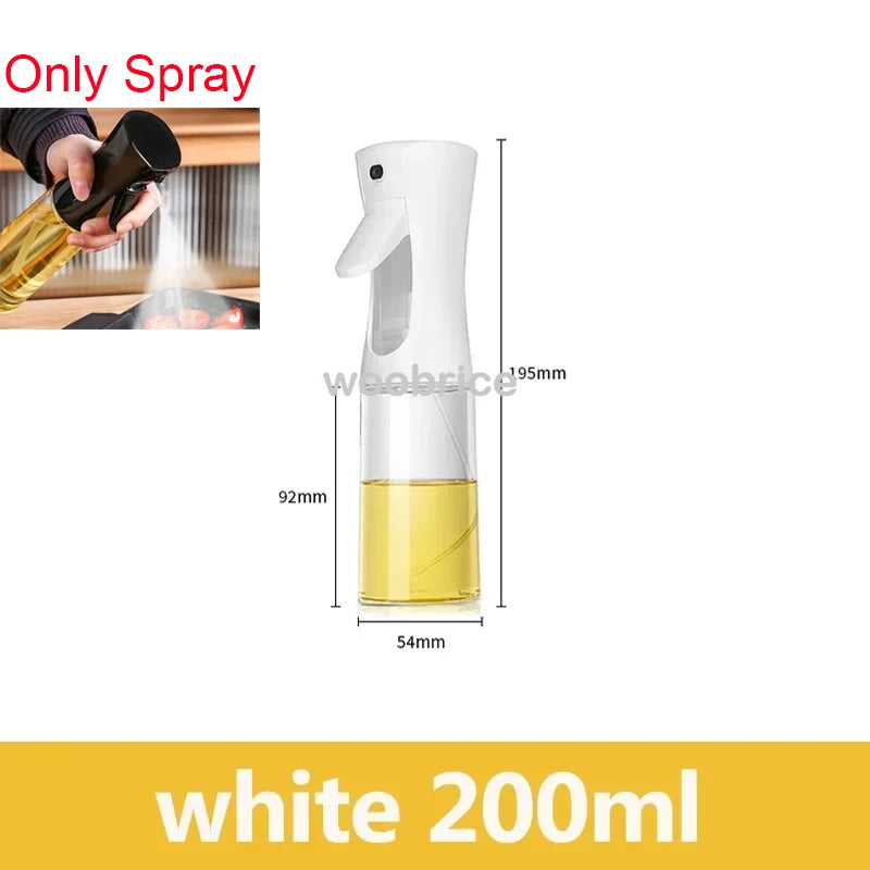 2in1 Kitchen Spray Oil Dispenser 500ml Oil  Sprayer Polisher for Air Fryer Salad Grilling Roasting Cooking Kitchen Acceesories