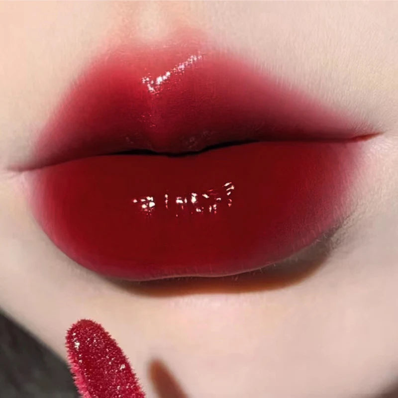 HERORANGE Laca de labios ligera similar al vidrio: brillo de espejo, fórmula hidratante; A prueba de manchas, de larga duración y brillo de la piel