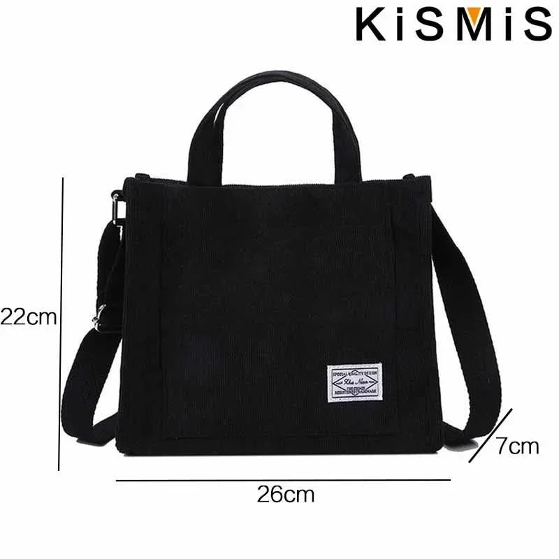 Bag For Women New Style Simple Corduroy Portable Large Capacity Bag Ins Fashion Trend Small Square Handbag