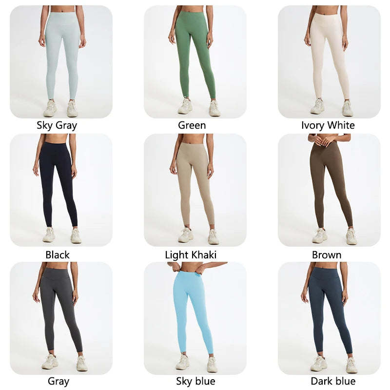 yoga leggings, cintura alta de telas súper suaves, pantalones de Yoga para gimnasio de secado rápido, mallas de entrenamiento para correr, mallas deportivas de realce para mujer