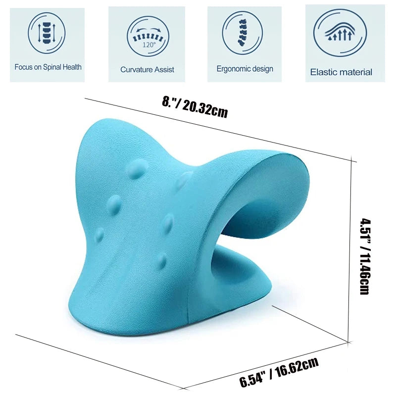 Cervical Spine Massage Pillow U Shaped Pillow Gravity Shiatsu Cervical Massage Pillow Neck and Shoulder Repair Neck Relaxation