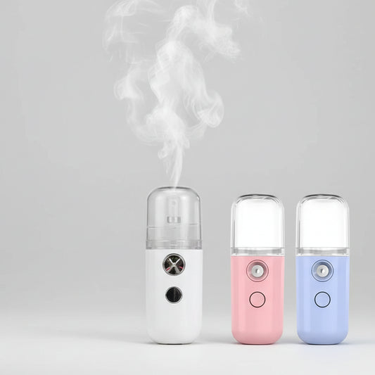 Pulverizador Facial de niebla USB, humidificador, nebulizador recargable, vaporizador Facial, instrumentos de belleza hidratantes, herramientas para el cuidado de la piel