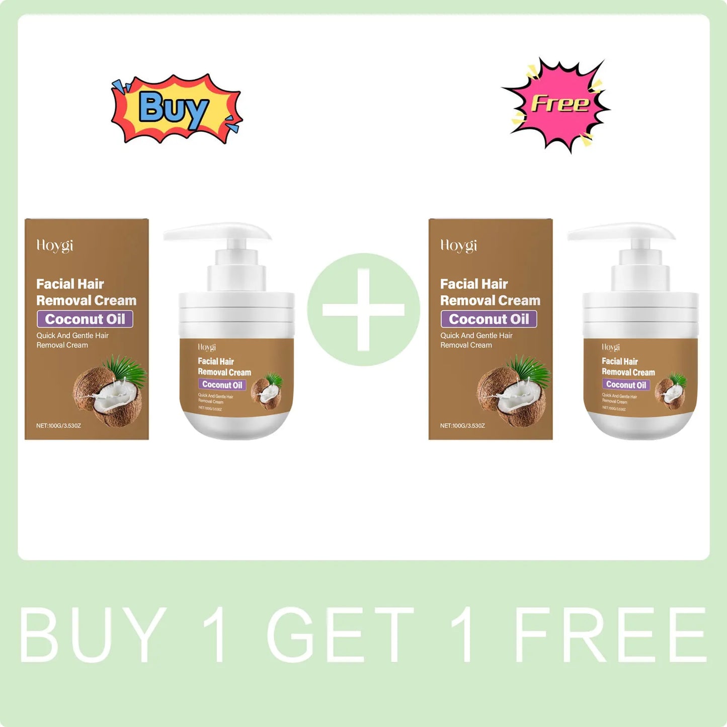 Face Hair Removal Cream Painless Not Stimulating Reduce Redness Soothing Growth Inhibitor Smoothing Body Armpit Depilatory Cream