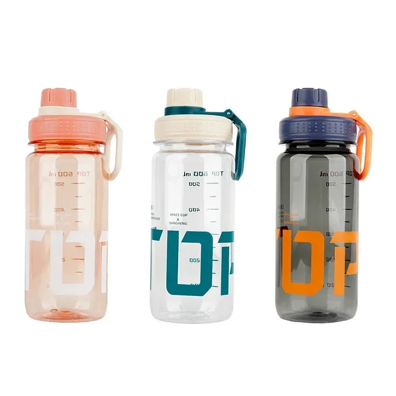 Water Bottle Gym Fitness Drinking Bottle Outdoor Camping Climbing Hiking Sports Shaker Cup Fashion Kettle