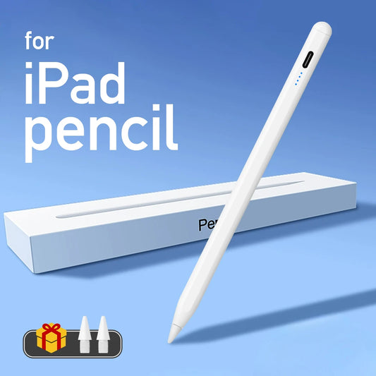 stylus Pen For Apple Pencil with LED Power Indicators Palm Rejection Touch Pencil for 2022 2021 2020 2019 2018 iPad pencil