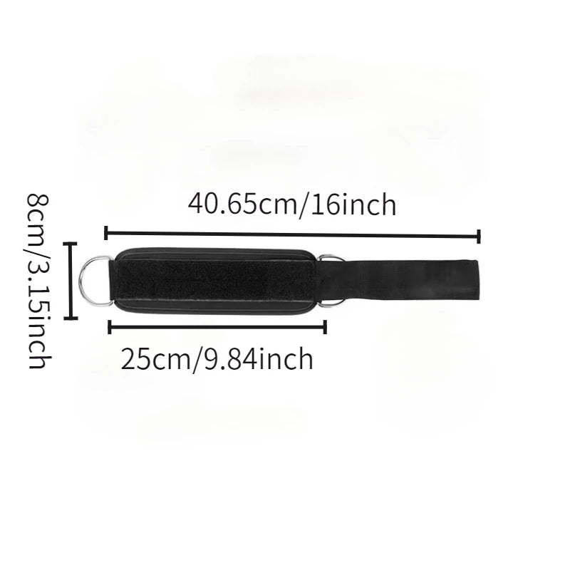 Correas de tobillo para máquinas de Cable, puños de tobillo acolchados para  ejercicio 1 unida