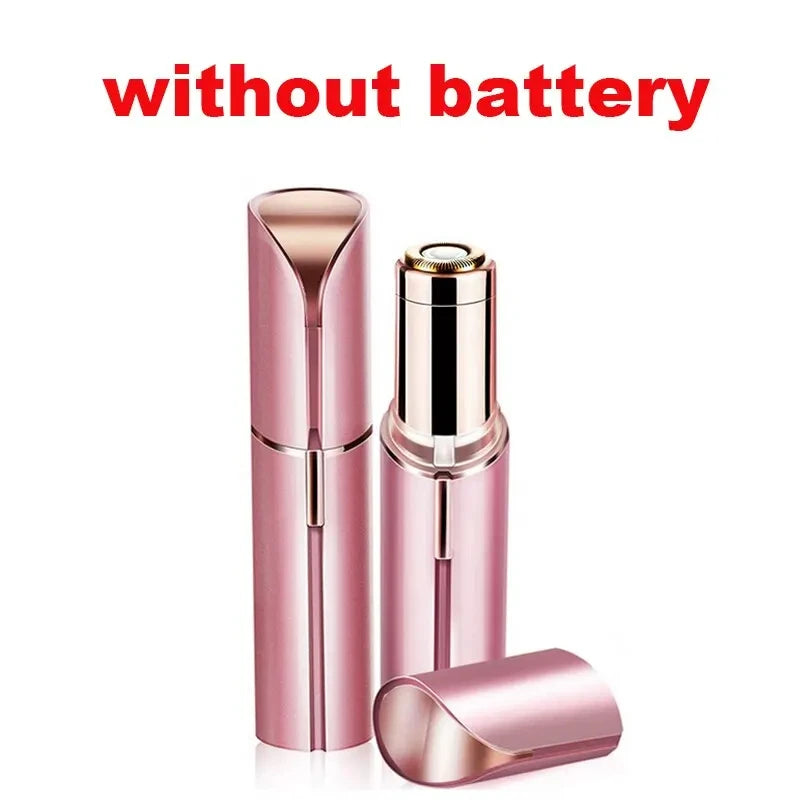 Depiladora eléctrica en forma de lápiz labial, moldeador de cejas, dispositivo de depilación para mujer, Mini instrumento de depilación Facial, vello Facial