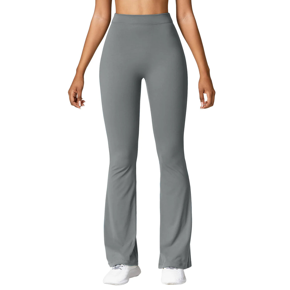Leggings de Micro cuerno a la moda para mujer, pantalones deportivos con espalda en V, pantalones de gimnasio con realce de cintura alta, mallas informales ajustadas sólidas