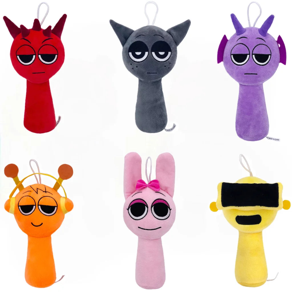 20 estilos Sprunki juguetes de peluche Sprunki muñeco de peluche Sprunki juego almohada niños regalos de cumpleaños muñecos de peluche regalo de Navidad