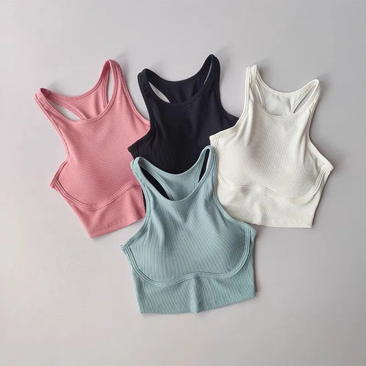 Beautiful Back Sports Bra Professional Shockproof Fitness High impact Women's Running Vest Yoga Tank Top Workout Underwear